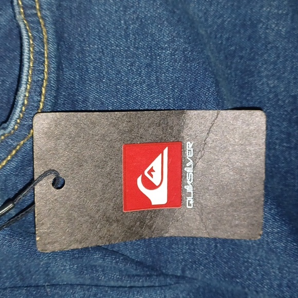 Quiksilver Slim Fit Jeans 36x32 NWT - Picture 5 of 6